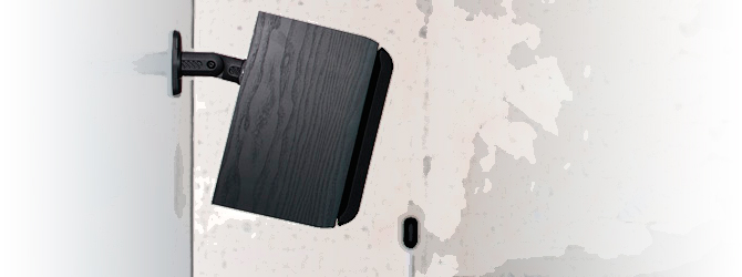 Soporte de pared para cabinas de sonido Soporte de pared para cabinas de sonido